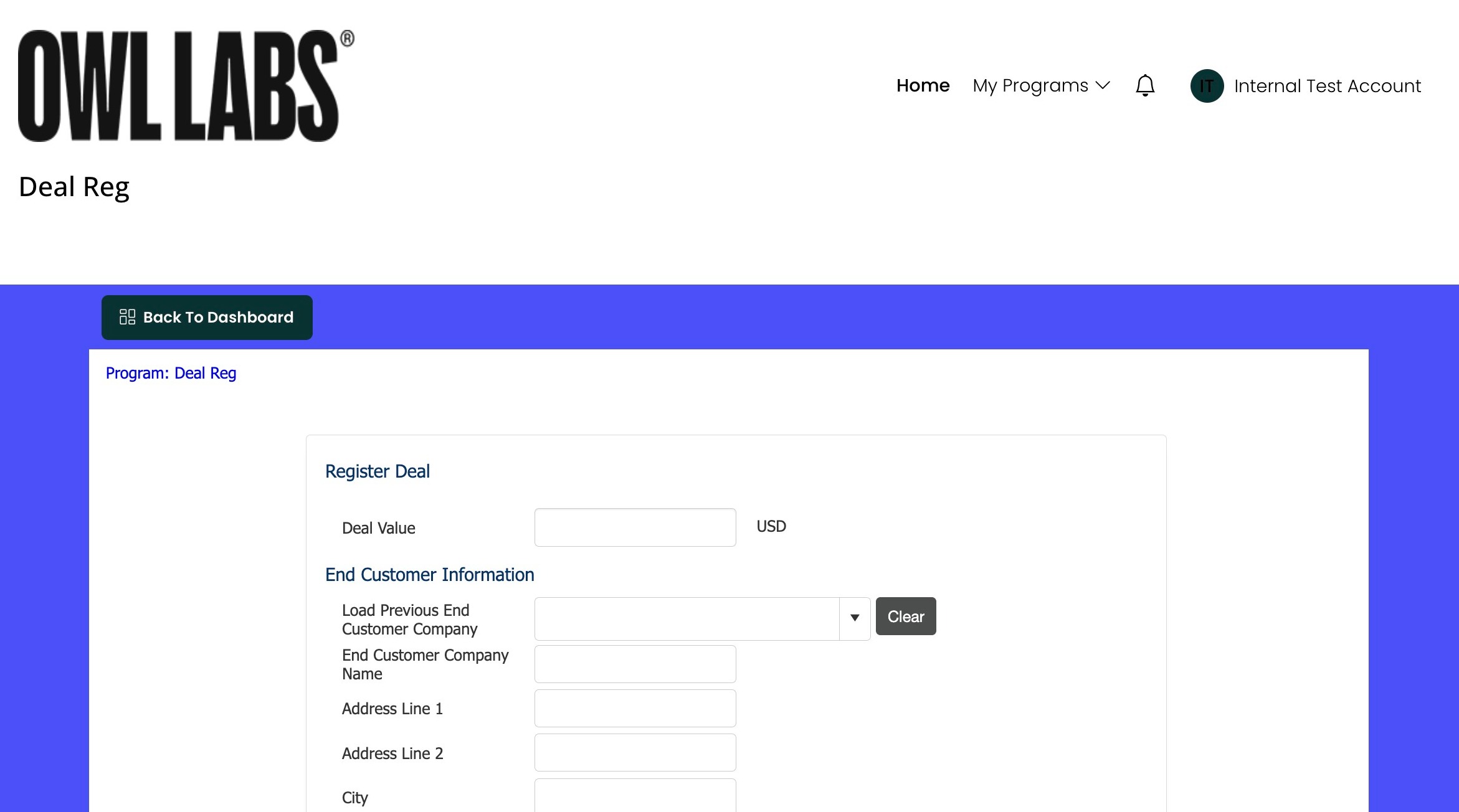 How to Submit a Deal Registration