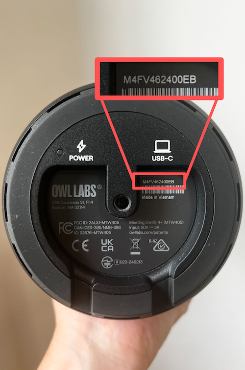 Where can I find my serial number?