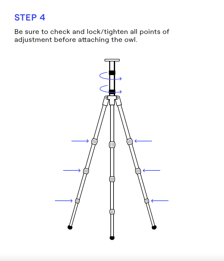 Get started with your Meeting Owl Tripod