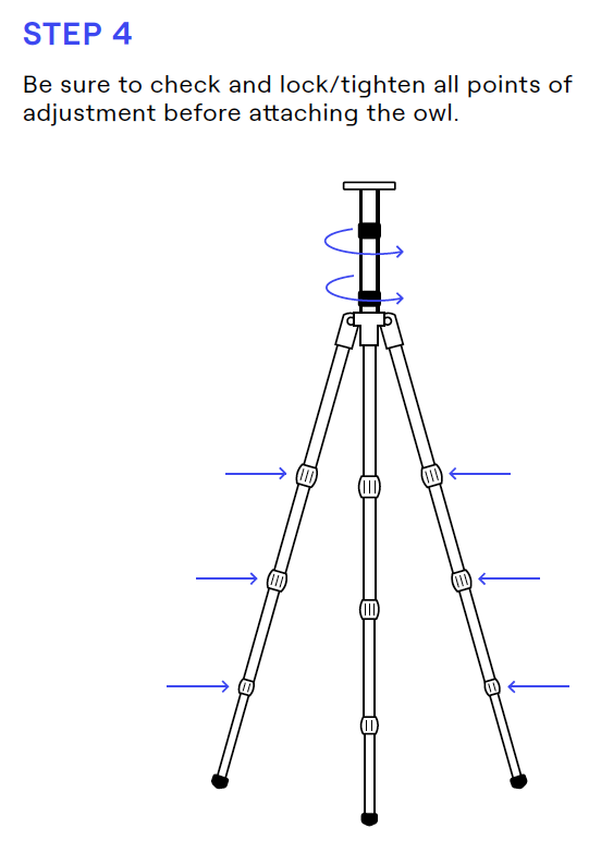 Get started with your Meeting Owl Tripod