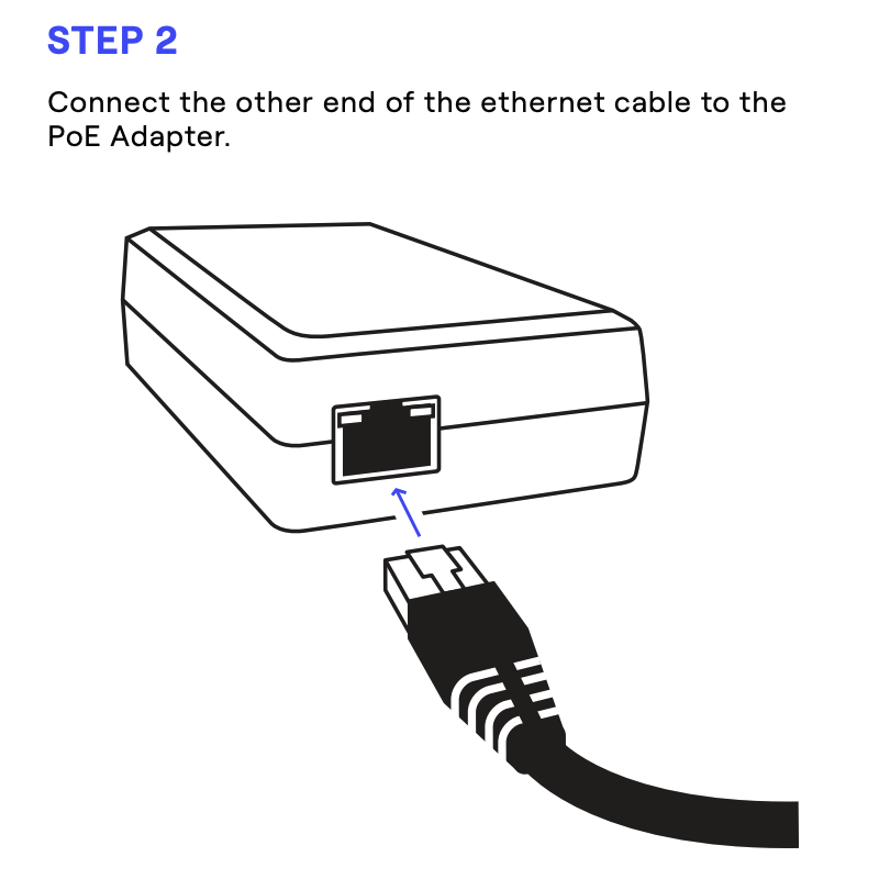 Get started with your PoE Adapter